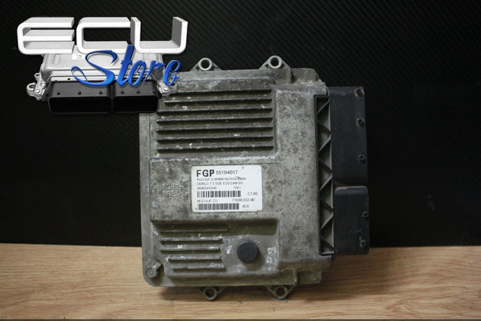 ECU / CENTRALITA MOTOR 55194017 MJD6JF.D3 71600.033.00 - FIAT DOBLO 1.3 JTD