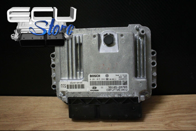 ECU / CENTRALITA MOTOR 0281015244 39105-2A765 - HYUNDAI i30 1.6 CRDI