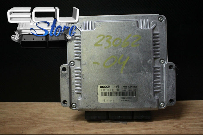 ECU / CENTRALITA MOTOR 0281011571 8200309318 8200346254 - RENAULT