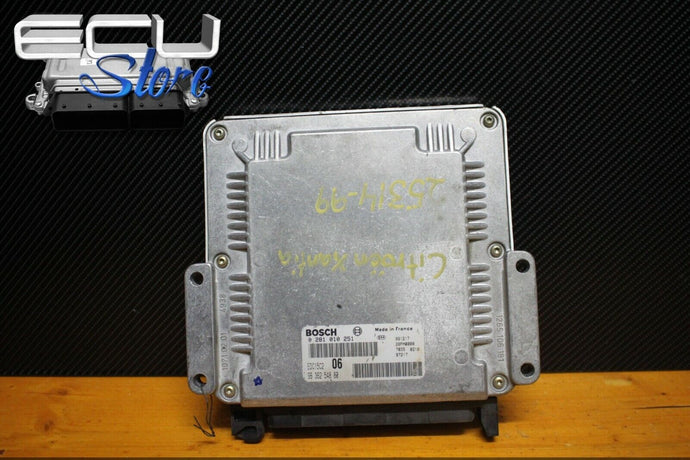 ECU / CENTRALITA MOTOR 0281010251 9636254880 - CITROEN PEUGEOT