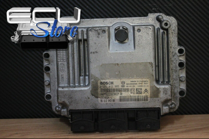 ECU / CENTRALITA MOTOR 0281012985 9661204380 EDC16C34 - PEUGEOT CITROEN